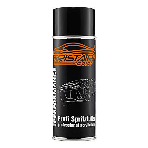 TRISTARcolor Füller Spritzfüller Haftgrund Grundierung Spritzspachtel für Autolack schwarz Spraydose 400 ml