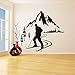 Produktbild Wymw Skifahren Kunst Vinyl Aufkleber Kinderzimmer Wandaufkleber Wandbild Alpinen Ski Abnehmbare Kindergarten Schlafzimmer Dekor Dekoration 57 * 60 Cm