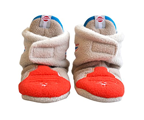 Lodger Slipper with Anti Slip Stars (6 - 12 Months, Native Tangerine)