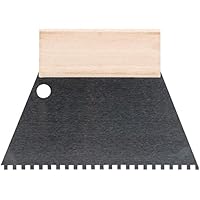 TOOLLAND - HE924180 Zahnspachtel, 4 mm x 4 mm, 180 mm Breite 176696