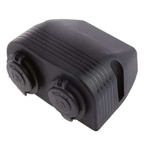 Preisvergleich Produktbild Generic Wasserdicht Auto 12V 2-Wege-Zigarettenanzünder-Steckdose Splitter