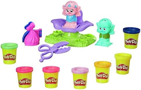 NEW Play-Doh Trolls Press 'N' Style Salon Playset Christmas Gift
