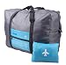 GENERIC Carry-on Bag, Foldable, Dual strap, Waterproof and Large Capacity Travel Bag, can attach on the draw bar / trolley handle of suitcase. 1 Piece bag, Material: Nylon, Color: BLUE RS.599.00