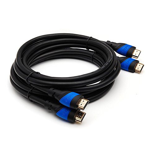 KabelDirekt Set 2 x 2m HDMI Kabel / kompatibel mit HDMI 2.0a/b, 2.0, 1.4a (Ultra HD, 4K, 3D, Full HD, 1080p, HDR, ARC, Highspeed mit Ethernet) – TOP Series - 6