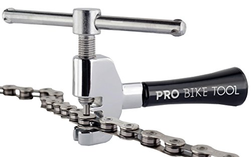 Universal Kettenwerkzeug von Pro Bike Tool - 8, 9, 10 Gänge - Qualitaets Reparatur-Set und Kettenöffner. Bestes Fahrrad Werkzeug