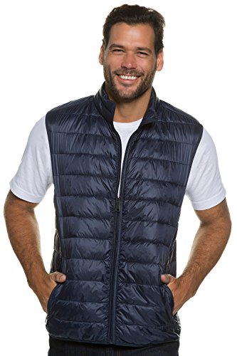 JP 1880 Herren groe Gren bis 7 XL | Steppweste | bergangsjacke | rmellos, Reiverschluss & 2 Taschen | Daunenoptik | Regular Fit | navy 7XL 705471 70-7XL