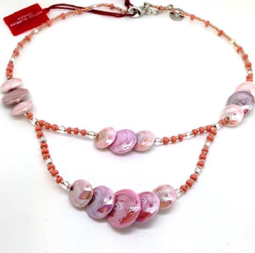 Preisvergleich Produktbild co960 a03 Antica Murrina Halskette aus Murano-Glas