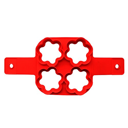 ➹ Loveso ➹ Flippin‘ Fantastic Nonstick Silikon Ei Ring Pfannkuchen Form (C) - 5