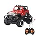 Produktbild Lazzgirl Neue Drift Geschwindigkeit Fernbedienung Truck RC Geländewagen Kinder Auto Spielzeug Geschenk(Rot,Plastic)
