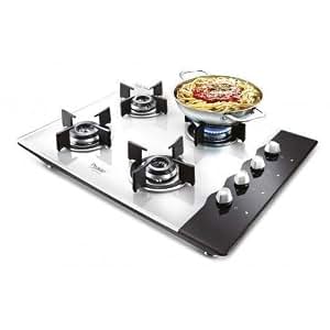 gas burner 4 auto ignition stove Burner Auto Glass Top Prestige 4 Ignition Hob Gas Buy