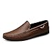 Produktbild Männer Casual Shoes Leder Frühling/Sommerknall/Herren Erbsen Schuhe Loafers & Slip-Ons Breathable/Trend Driving Shoes,C,42