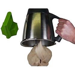 HG Verlag Accessoire pour Thermomix pour récupérer la pâte plus facilement, plastique, pour Thermomix TM5, vert