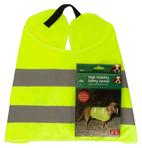 Preisvergleich Produktbild Crufts Hundehütte Hohe Sichtbarkeit Sicherheit Weste, X-Large