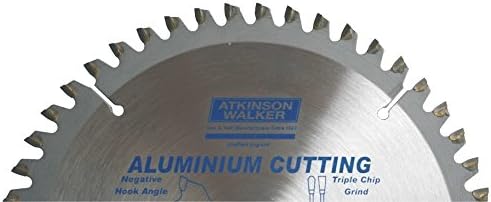 ATKINSON WALKER ALUMINIUM CUTTING CIRCULAR SAW BLADE 184MM 48 TIPS MEDIUM CUT