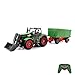 Produktbild Riesengroßer XXL RC ferngesteuerter Farmer Traktor mit Anhänger und schwenkbarer Schaufel, über 50cm länge, Komplett-Set inkl. Anhänger und Fernsteuerung