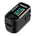 Produktbild Fingerpulsoximeter, Morpilot Digitale Blutsauerstoffsättigung und Herzfrequenz Messgerät, SpO2 Oximeter OLED Anzeige für Kinder, Erwachsener und Sport Benutzung