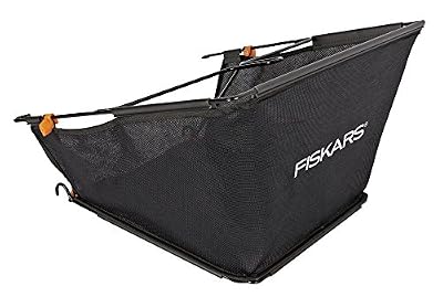 Fiskars 113883 Bac de ramassage pour tondeuse (Import Allemagne)