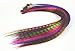 Sunwell Feather Hair Extensions Kit with 26 Synthetic Feathers, 50 Beads, Pliers and Hook Tool by Sunwell