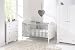 East Coast Angelina Cot Bed (White / Grey)