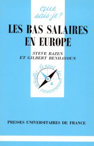 Les  Bas salaires en Europe