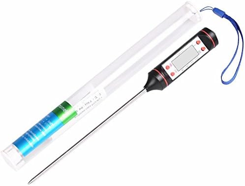 ANTFEES Kitchen Instant Read Digital Food Cooking Thermometer for Cooking, Meat,Turkey,Grill,BBQ,,Long Probe