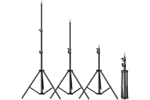 EXTRWORY Compact and Sturdy Projector Bracket, Adjustable 160CM Tripod Stand, Black (160cm )