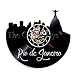 Produktbild LTOOD Rio De Janeiro Wanduhr Skyline Vinyl Uhr LED Wandkunst Brasilianer Stadtbild Christus der Erlöser-Reise-Geschenk