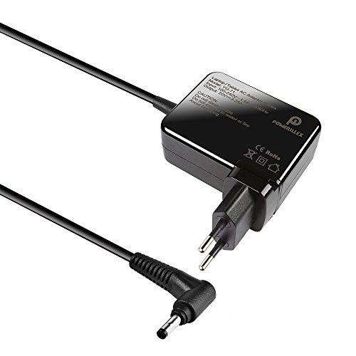 POWERILLEX 65W Ladekabel für Lenovo Yoga 710 (11" 14" 15"), Flex4 (14" 15"), Ideapad 110 310 510 510S 710S (13" 14" 15" 17") ThinkPad N22 Chromebook 100s mit 5.5FT Netzkabel