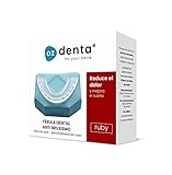 Incluye un total de 2 férulas dentales, instrucciones de moldeo y 1 estuche. Libre de BPA, PVC, silicona y látex.