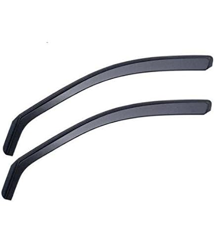Déflecteurs De Vent Heko Pour Peugeot 208 Berline 2012-2019 - 2 Pièces - Montage Intérieur - Fumé
