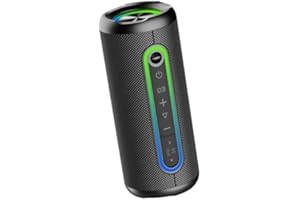 IKT Enceinte Bluetooth 40 W avec double pilotes de basses