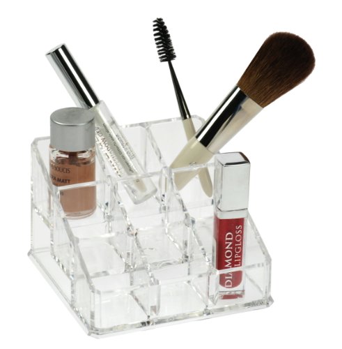 Fantasia Ständer für Lippenstifte und Nagellacke, Acryl, leer, 11.5 x 11.5 cm - 2