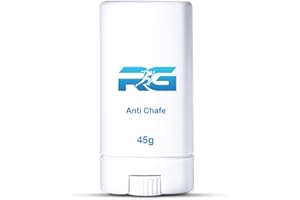 RG BALM RG Bálsamo Anti Rozaduras en Stick 45g - Máxima protección de la piel contra rozaduras y ampollas | Ideal para correr, montar en bicicleta, hacer senderismo | Resistente al sudor y al agua | No graso