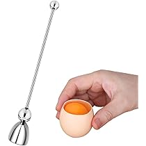 Separatore per uova Ulisem in acciaio inox, separatore per tuorli e