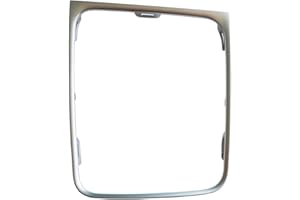 Somivo LHD Automatik Schaltknauf Hebel Rahmen Halterung für VW Golf 7 7.5 Golf R 5GG713203A (Chrom)