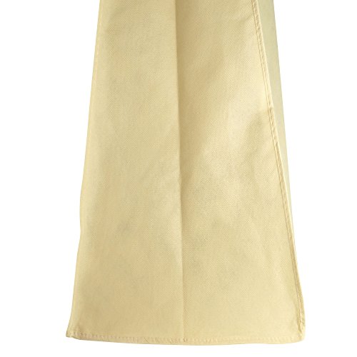 Wasserabweisender Kleidersack für Hochzeitskleider – Elfenbein – 183 cm – Hangerworld - 3