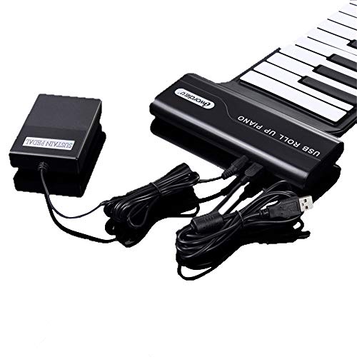 Preisvergleich Produktbild SHOUBANKS MIDI-Keyboard Keyboard-Klaviertaste Handrolle-Piano 88-Tasten-USB