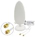Produktbild Ckeyin ®Doppel SMA Interface Connector externe LTE Antennen Signal Zusatzverstärker 38dBi-- mit 2,9 m Kabel für 4G / 3G Mobile Router (Handy Wifi Hotspot - 4G Taschen-Router & 4G USB-Modem)