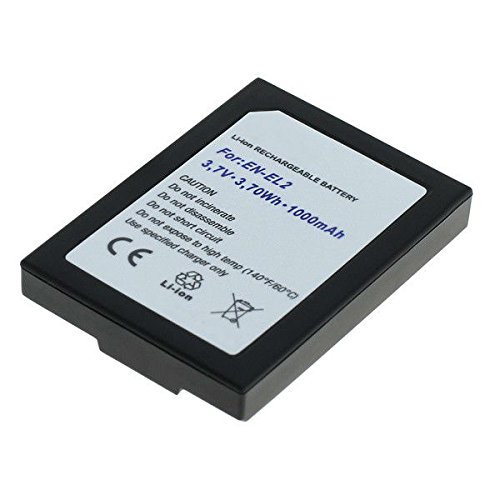 Batterie pour Nikon Coolpix 2500   3500   SQ  1050mAh  EN-EL2