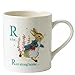 Produktbild Beatrix Potter R Running Peter Rabbit Mug, Keramik, Mehrfarbig, 8.5 x 1.2 x 0.95 cm