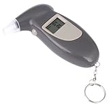 Diseno sin contacto, muy sano ALCOHOLIMETRO Digital Detector Alcohol Llavero portátil