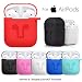Produktbild WensLTD Clearance! für AirPods Silikon Case Cover Schutzhülle für Apple Airpod Ladehülle, Unisex, rot, Standard