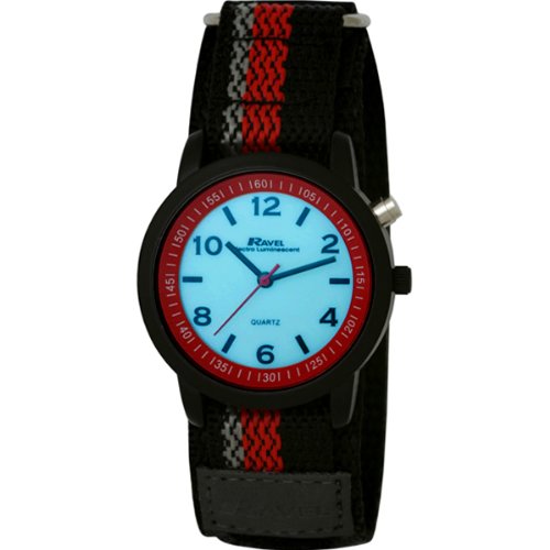 Ravel Kinder Armbanduhr. Nacht Licht. R.EL.6B