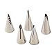 Produktbild 5pcs russische Tulip Icing Piping Spritzdüse Spritztülle Düsen-Kuchen-Dekoration Tipps Kochen Tools