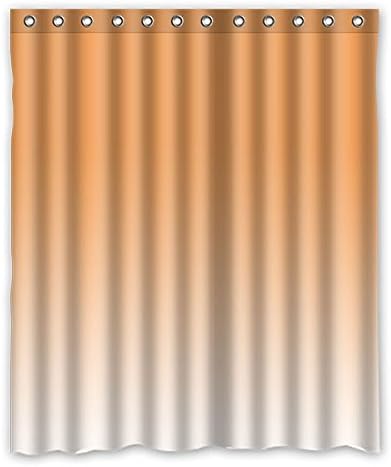 152 cm x183 cm (60 "x72") Bathroom Shower Curtain, New Fashion Orange Warm Home Life Custom Shower Curtain