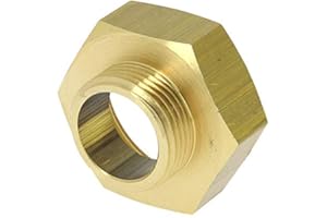 ANQUIER Réduction laiton Femelle 1"1/2 Mâle 1"