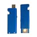 Madsbag USB Powered Compact Portable Rechargeable Flameless Electronic Cigarette Lighter With Bottle Opener (Blue) RS.400.00