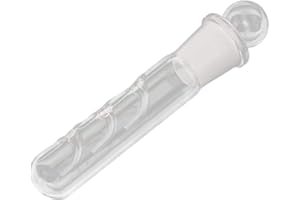 POFET Kristallglas Planaria Falle Wurm Fangstift Shrimp Leeches Catcher - Transparent, Planarienfalle, 3 Loch Klarglas Glas Planaria Trap Acryl Falle für Fisch Tank Aquarium Wurm Catcher Trap