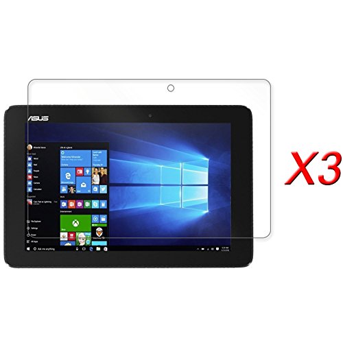3 x Infiland Asus Transformer Mini T102HA Tablet-PC Ultra-Klar Schutzfolie - High Definition Kristallklar Displayschutzfolie Premium Screen Protector (HD Clear)(3 Stück)