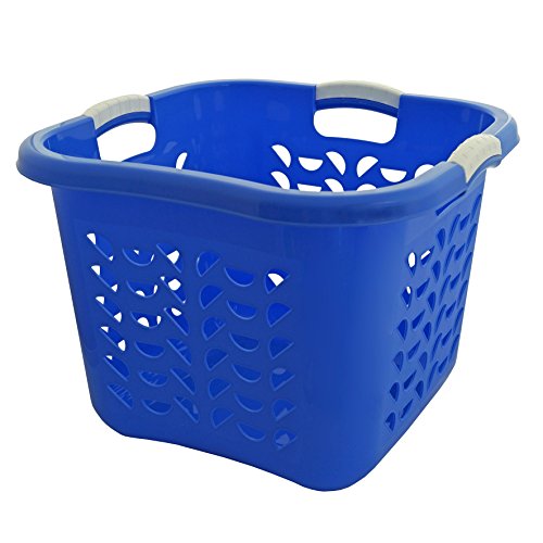 Gies Wäschekorb 1519 Ergo Line 50 Liter ergonomisch, ca. 47,5 x 46,5 x 36 cm "Made in Germany" Wäschewanne Wäschesammler